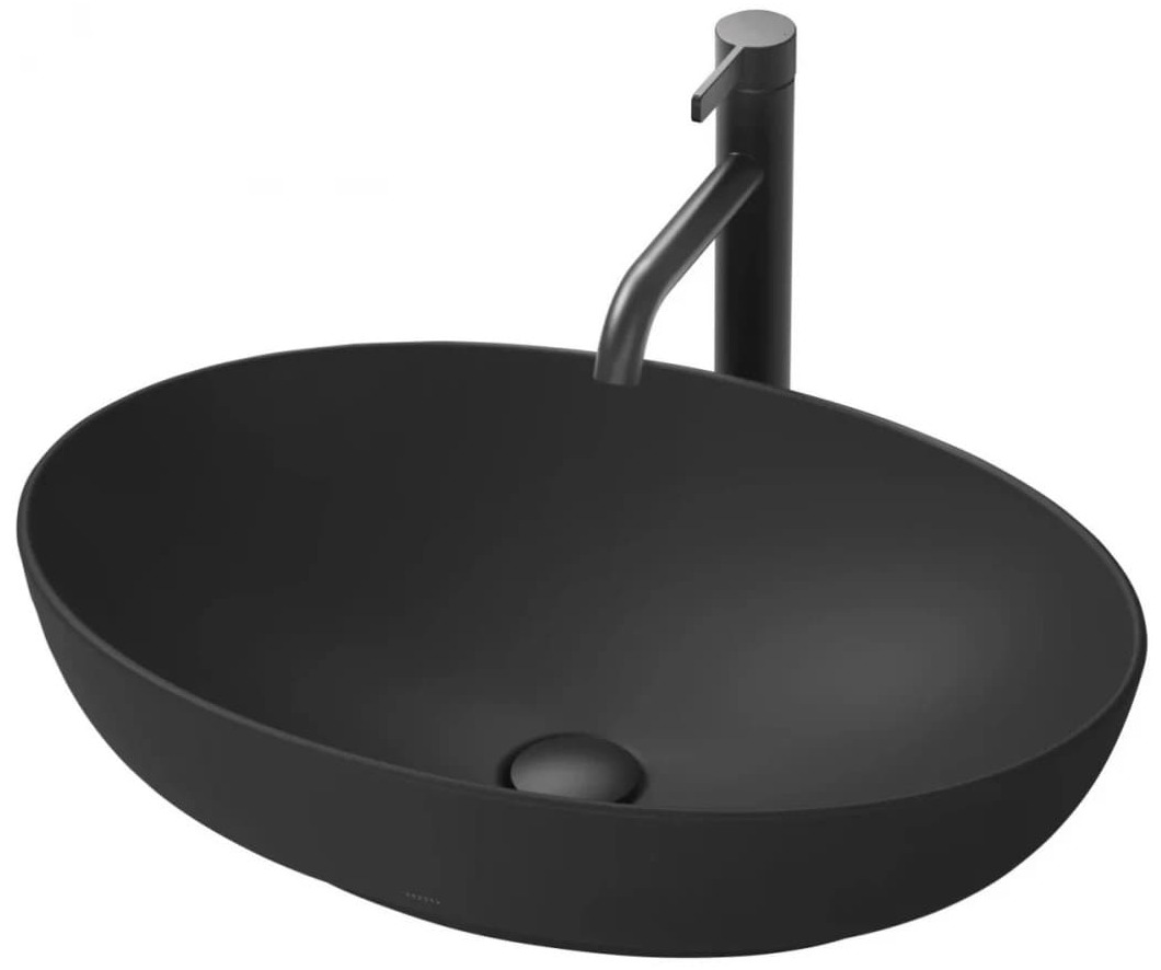 Chậu Rửa Lavabo đặt bàn màu đen TOTO LT1705#MBL