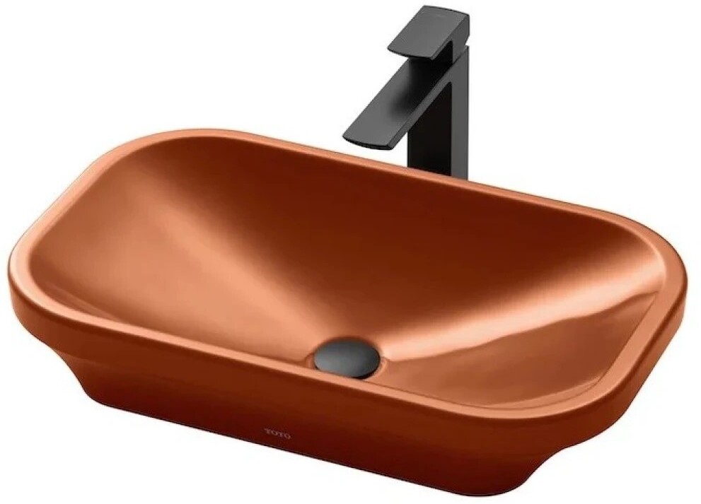 Chậu Rửa Lavabo đặt bàn màu đỏ TOTO LW630JDW/F#SCR