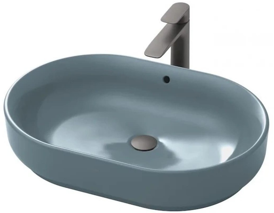 Chậu Rửa Lavabo đặt bàn màu xanh tro TOTO LW896JW/F#ASB