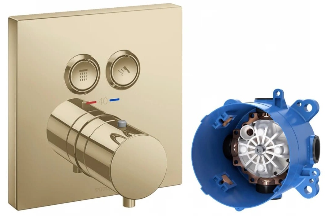 Van Điều Chỉnh Nóng Lạnh TOTO TBV02406B#BFG/TBN01001B