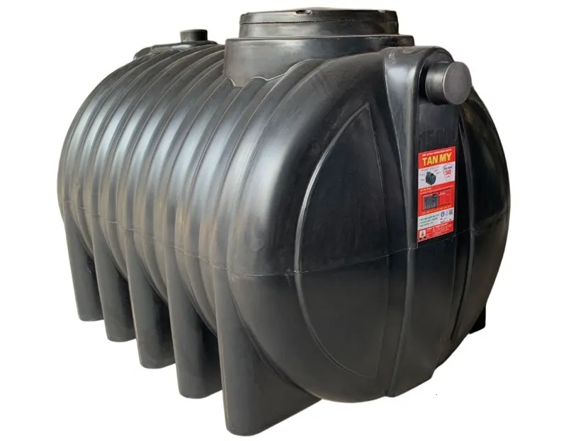 Bể phốt nhựa tự hoại Tân Mỹ 1500l nằm