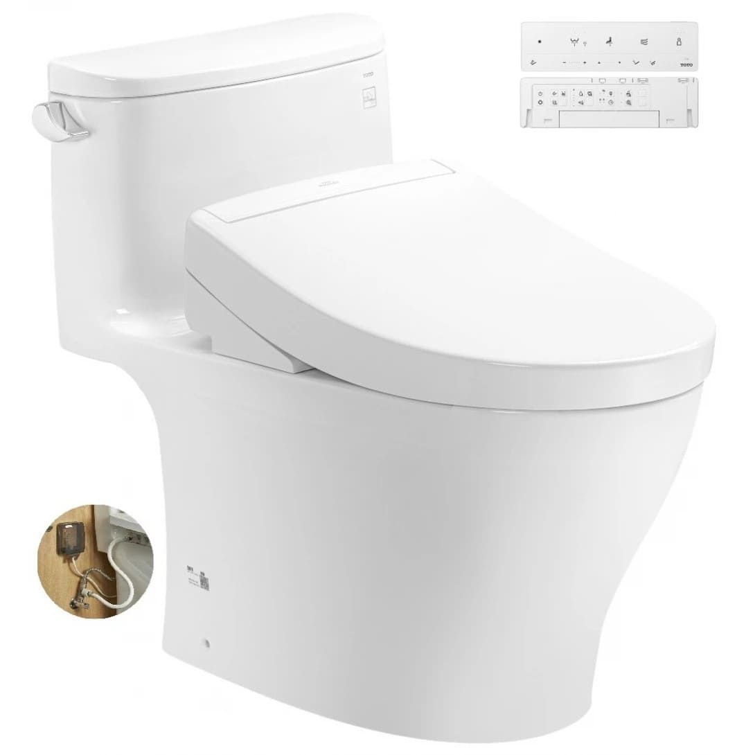 Bồn Cầu Điện Tử TOTO MS887RW25 Nắp Rửa Washlet TCF34461GAA S5
