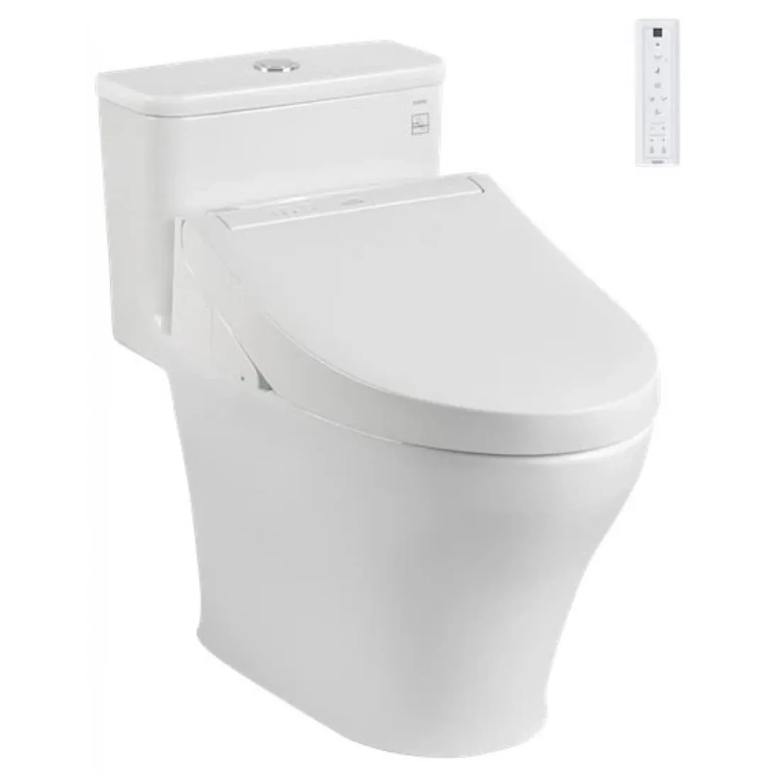 Bồn cầu 1 khối TOTO MS857DW14#XW nắp rửa Washlet TCF24410AAA C5