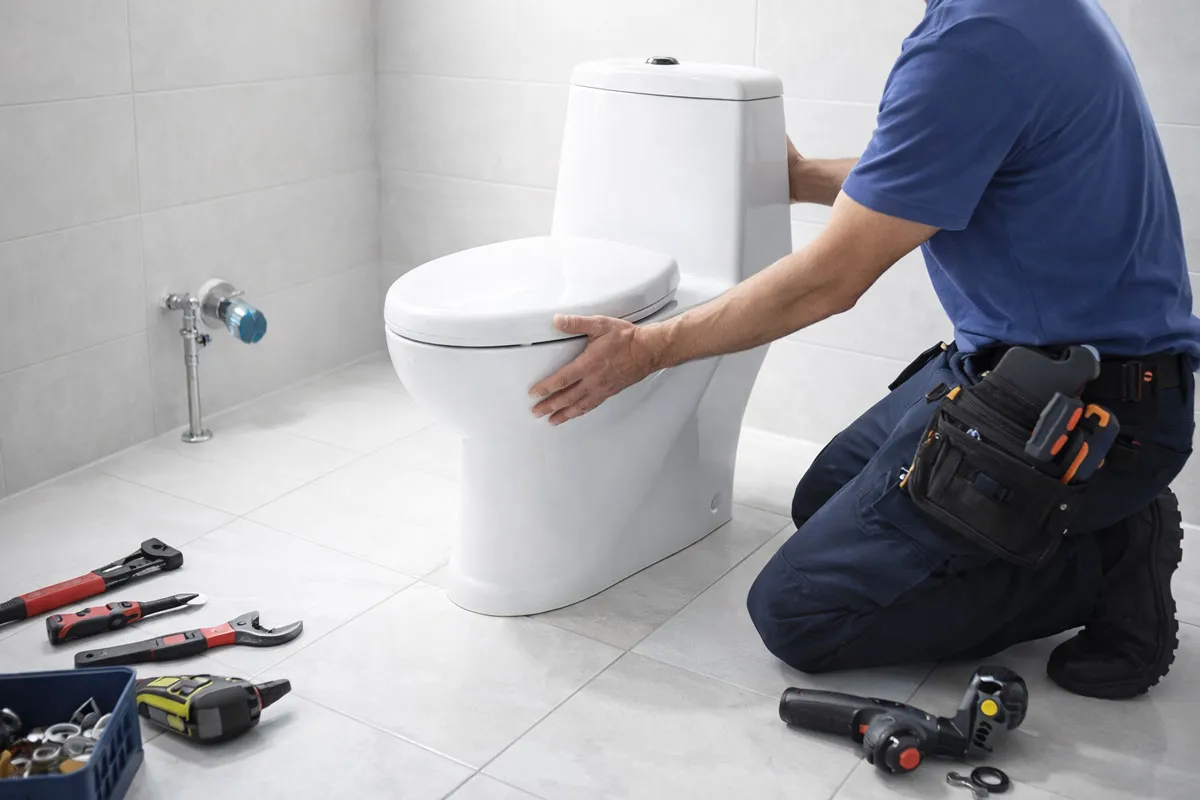 Lắp đặt bồn cầu HC đúng kỹ thuật để sử dụng ổn định lâu dài