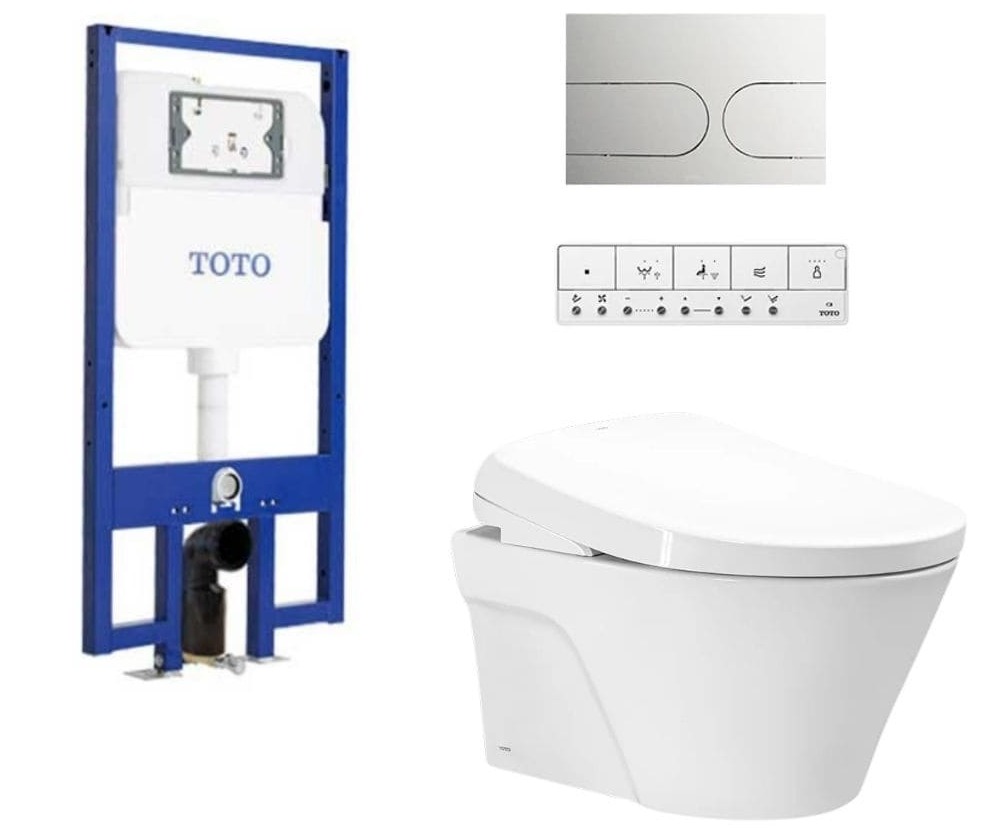 Bồn cầu treo tường TOTO CW822REA#W/TCF47360GAA/WH172AT/TCA546/MB175M#SS