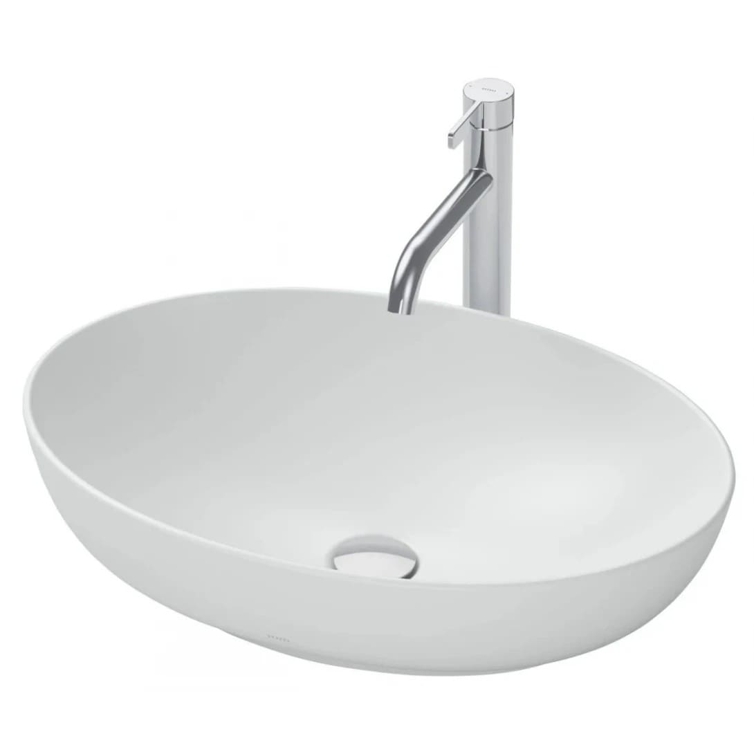 Chậu Rửa Mặt Đặt Bàn Màu Trắng Lavabo TOTO LT1705#MW