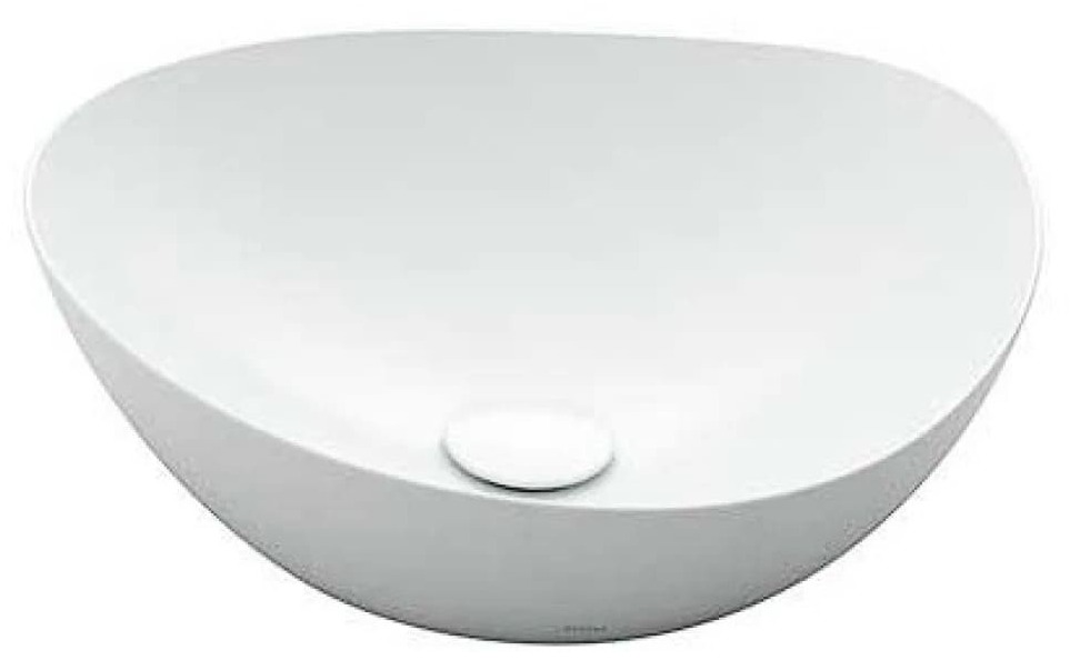 Chậu Rửa Lavabo đặt bàn màu trắng TOTO LT4704G17#XW