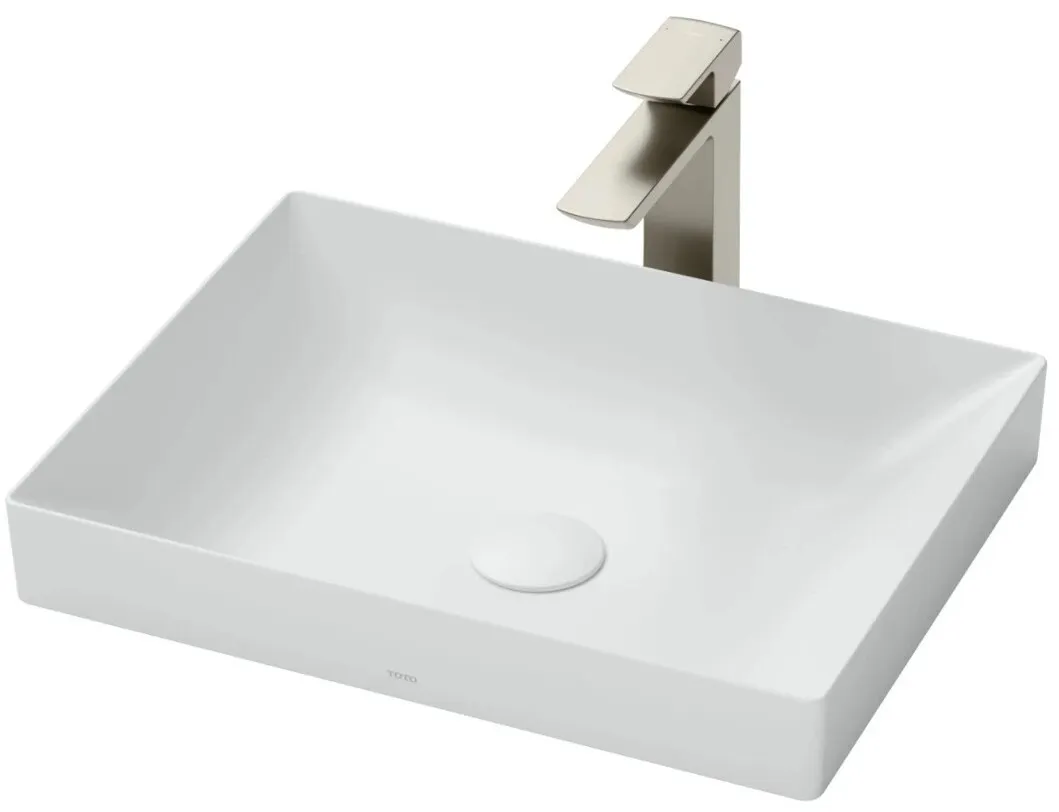 Chậu Rửa Lavabo đặt bàn màu trắng mờ TOTO LT4715G19#MW