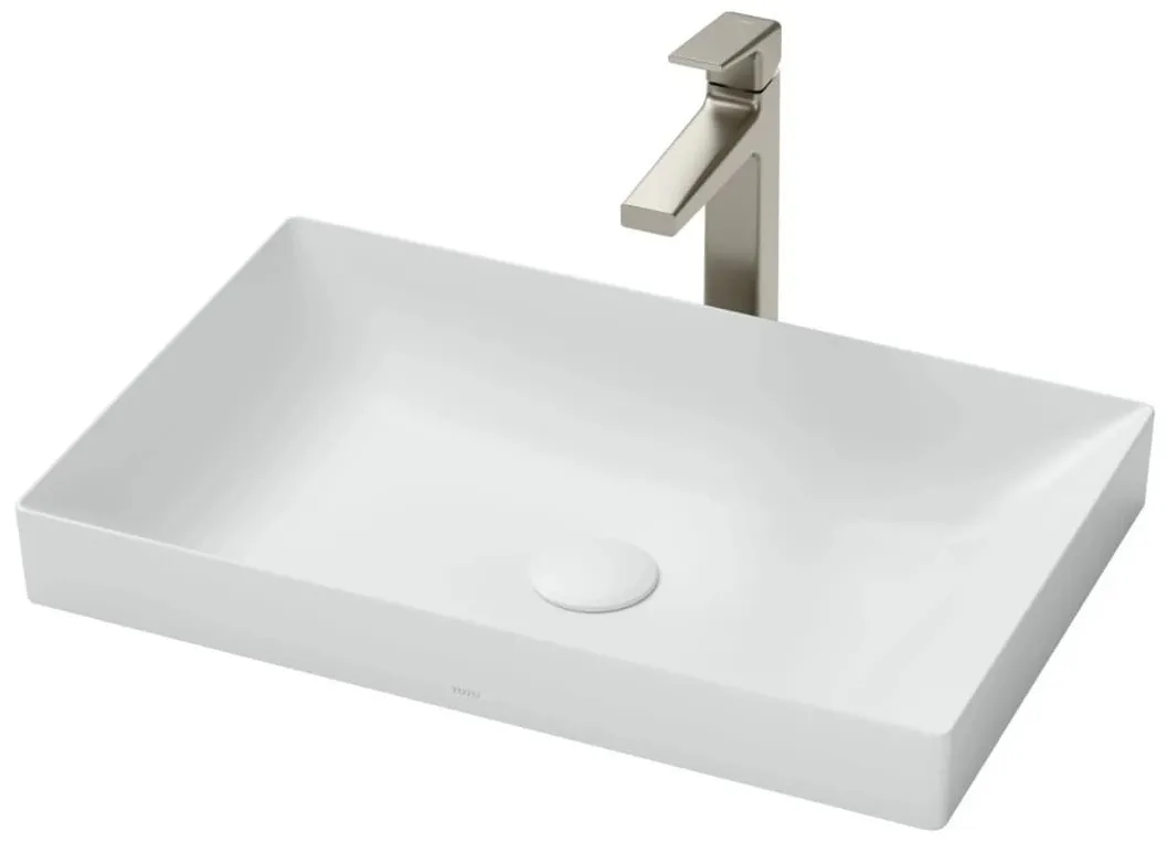 Chậu Rửa Lavabo đặt bàn màu trắng mờ TOTO LT4716G17#MW