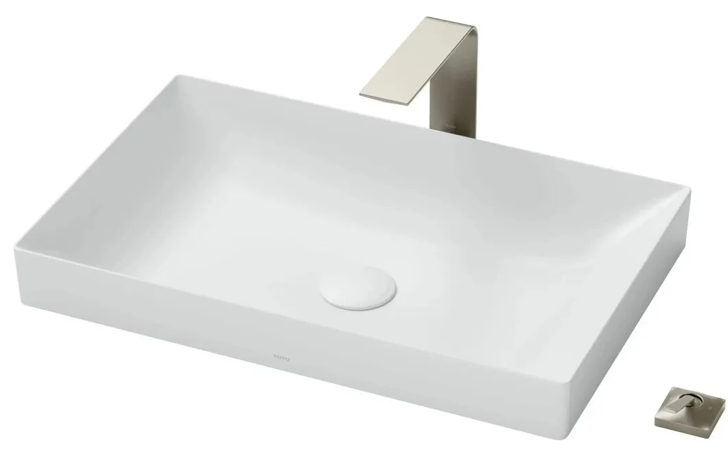 Chậu Rửa Lavabo đặt bàn màu trắng mờ TOTO LT4716G19#MW