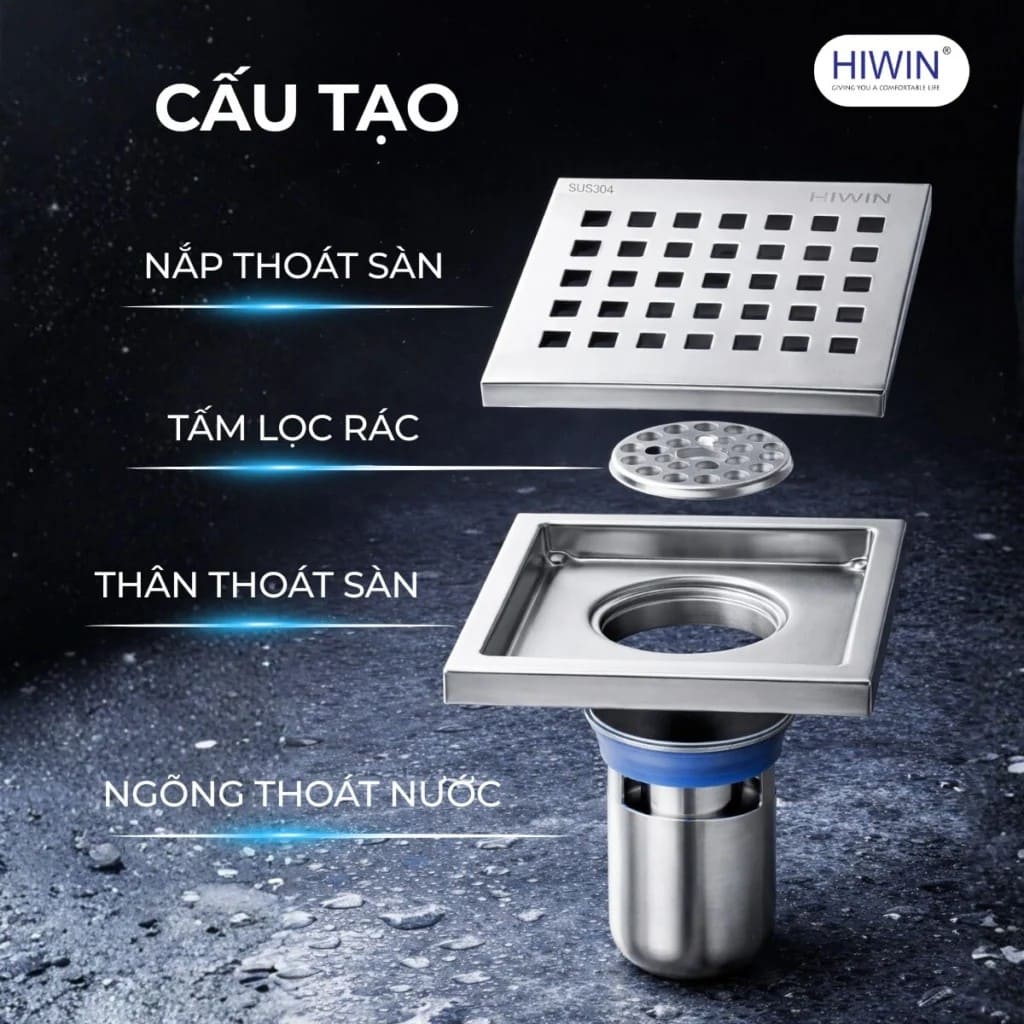 Ga thoát sàn Hiwin FD-7210 