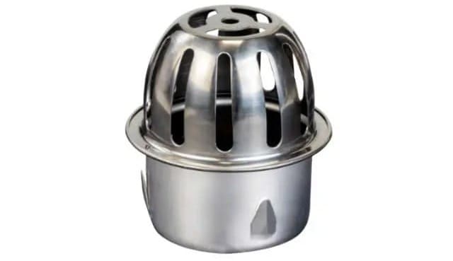 Cầu chắn rác dạng nan dẹt cho ống 63 Hiwin FD-63Q 