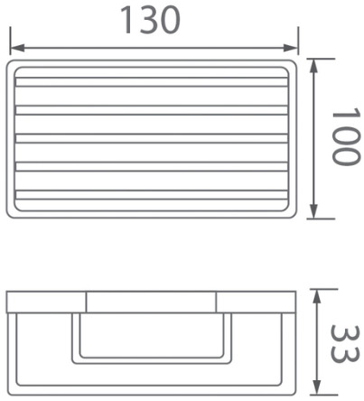 Bản vẽ giá xà phòng Techbath T1314.09