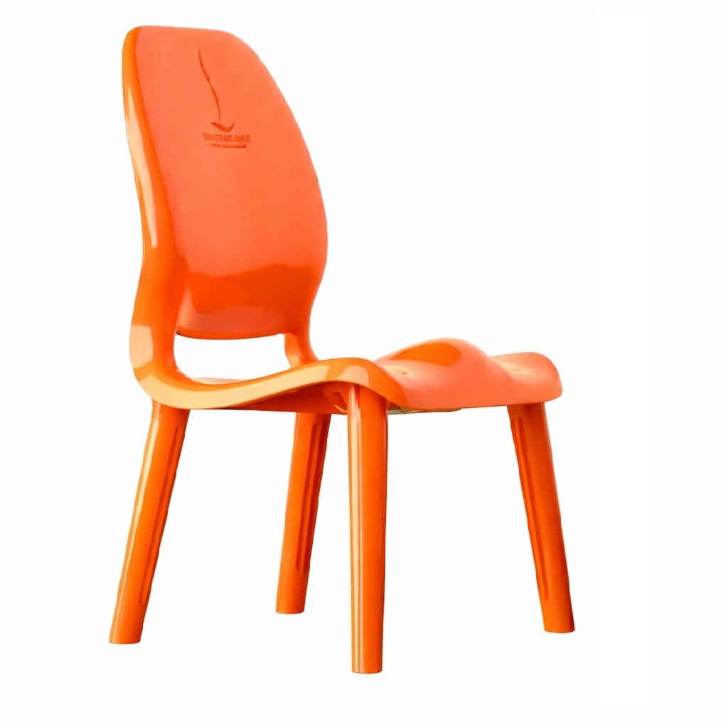 Ghế sáng chế DOCTORLOAN N85-TVC chân thấp màu vàng cam