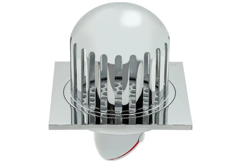 Cầu chắn rác đồng mạ crom Hiwin FD-1601F