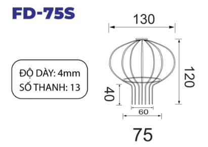 Cầu chắn rác inox dòng S phi 75 Hiwin D75S