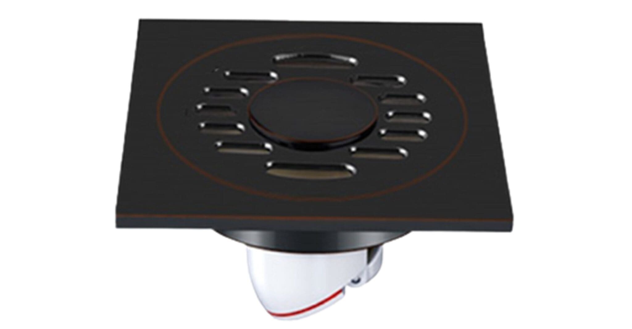 Ga thoát sàn máy giặt màu đen mờ Hiwin FD-1101WB 
