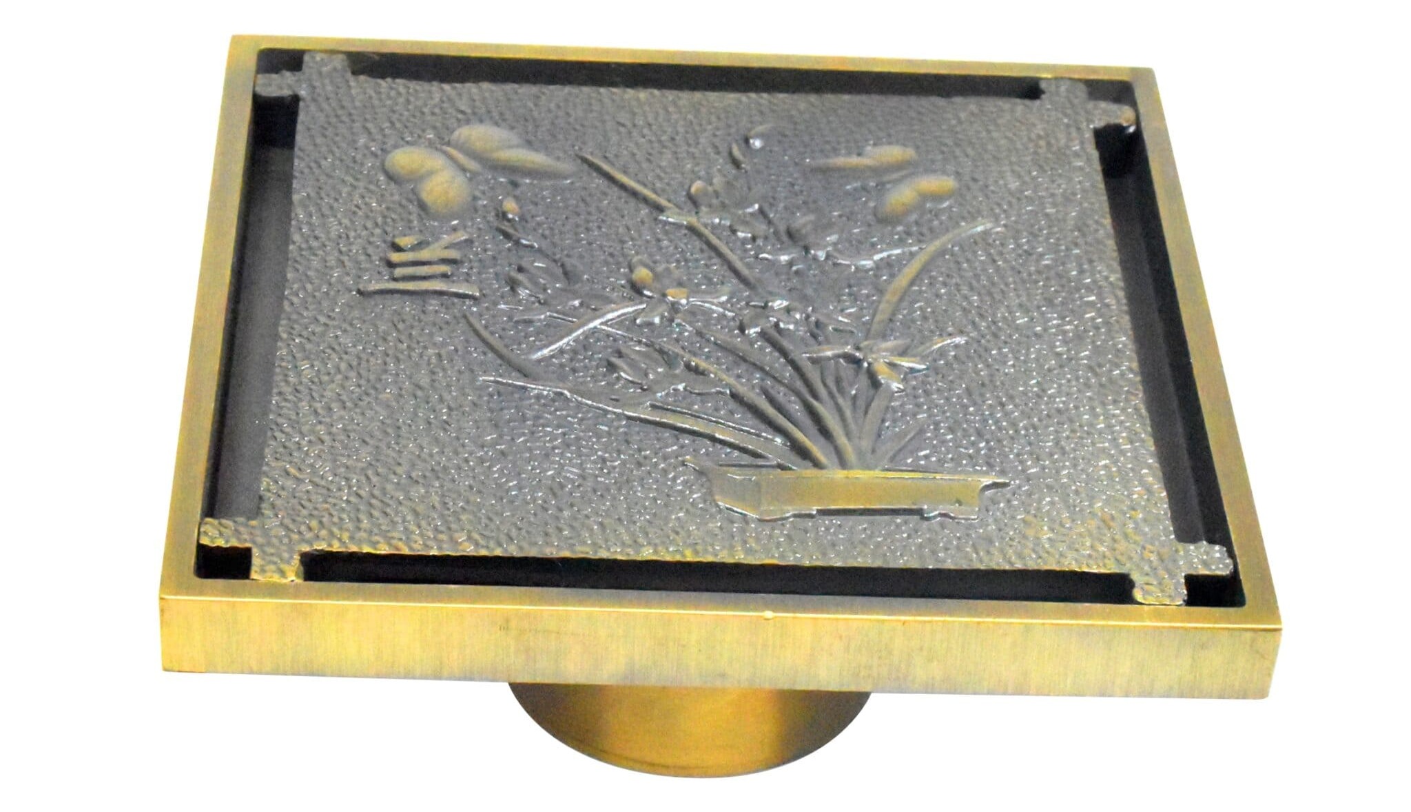 Ga thoát sàn hoa văn giả cổ Hiwin FD-4702