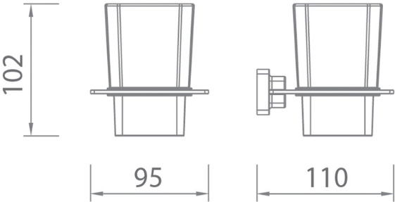 Bản vẽ kệ Techbath T1110.05