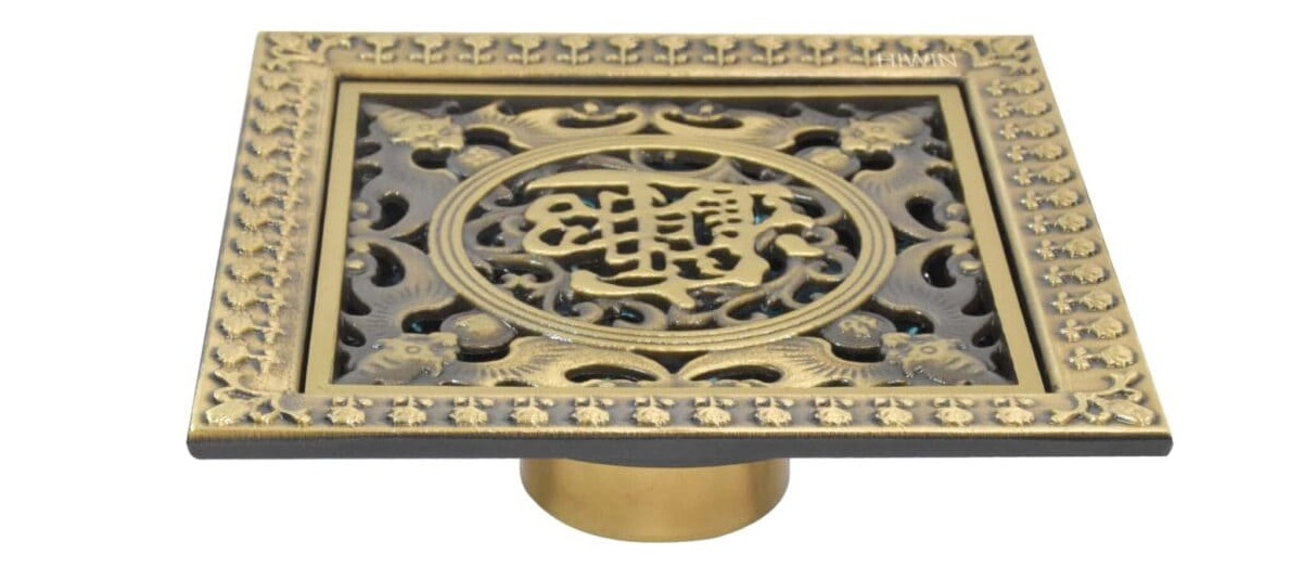 Thoát sàn đồng giả cổ ngăn mùi siêu việt Hiwin FD-4604