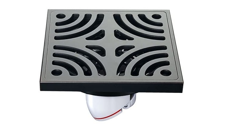 Ga thoát sàn vuông thoát nhanh, ngăn mùi tốt Hiwin FD-1414