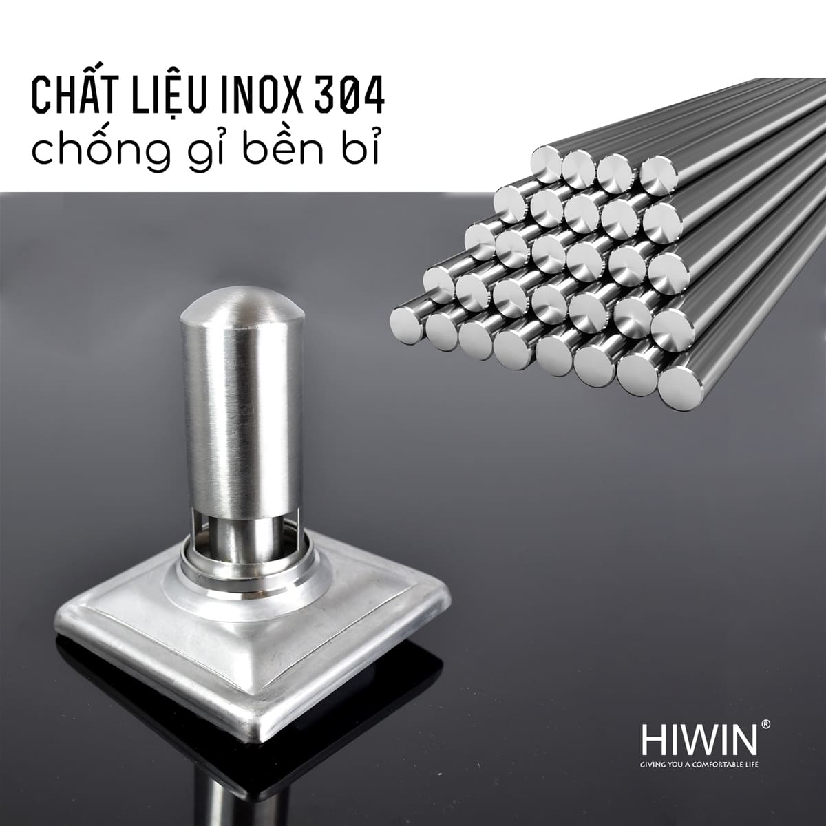 Ga thoát sàn đuôi dài thoát nước,ngăn mùi tốt Hiwin FD-431B
