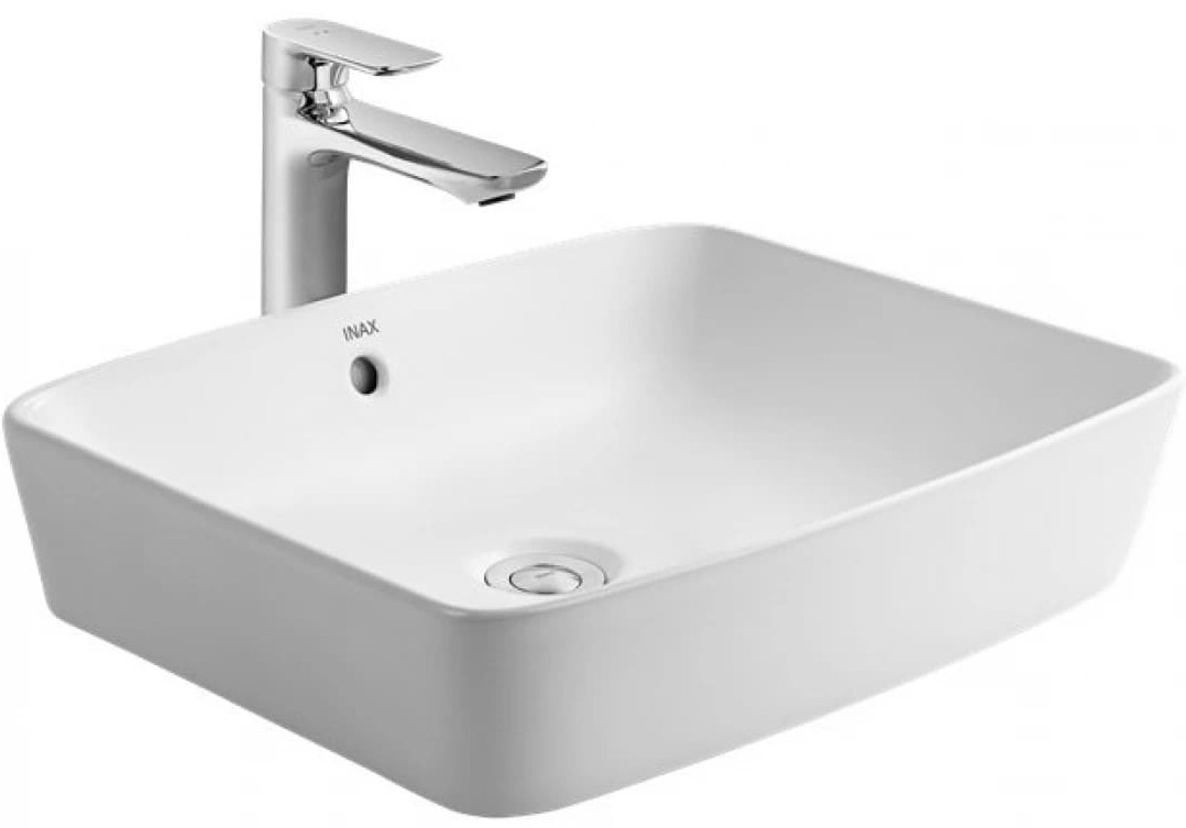 Chậu rửa mặt dương bàn chữ nhật Inax AL-369V