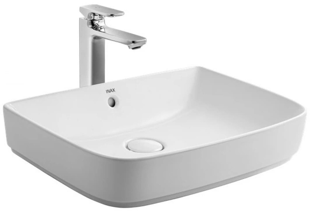 Chậu rửa mặt dương bàn chữ nhật Inax AL-638V