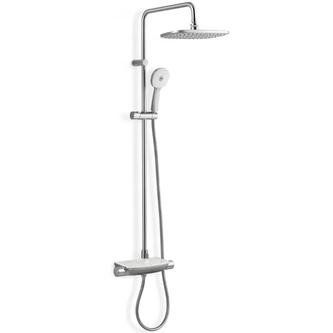 Vòi sen tắm nhiệt độ cây đứng nóng lạnh Inax BFV-619T