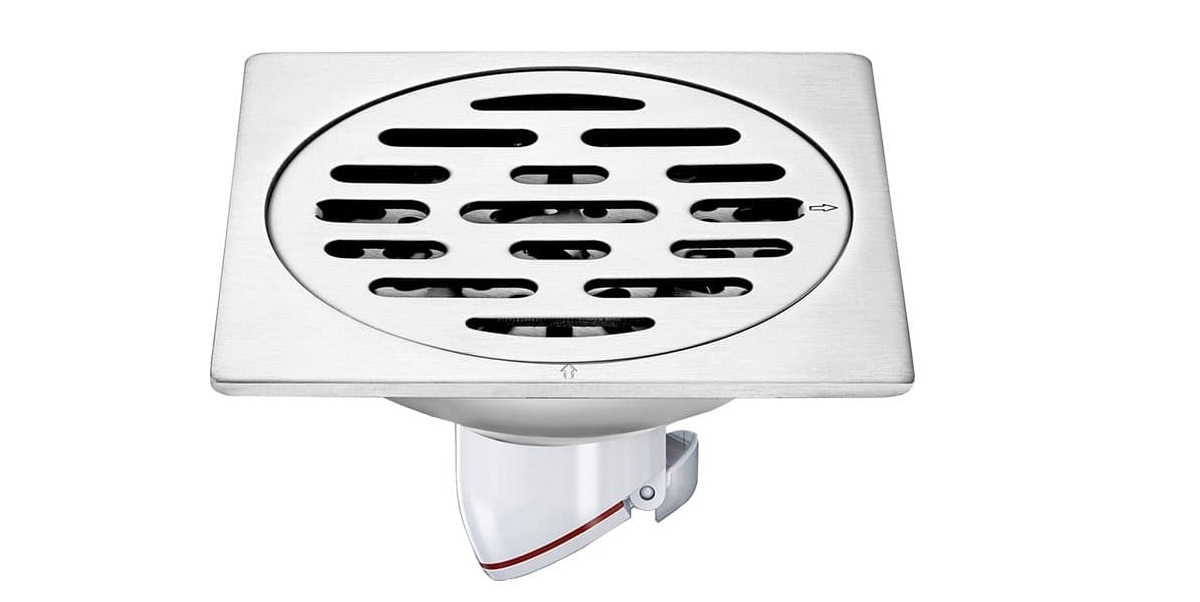 Ga thoát sàn inox 304 chống hôi thoát nước nhanh Hiwin FD-1001