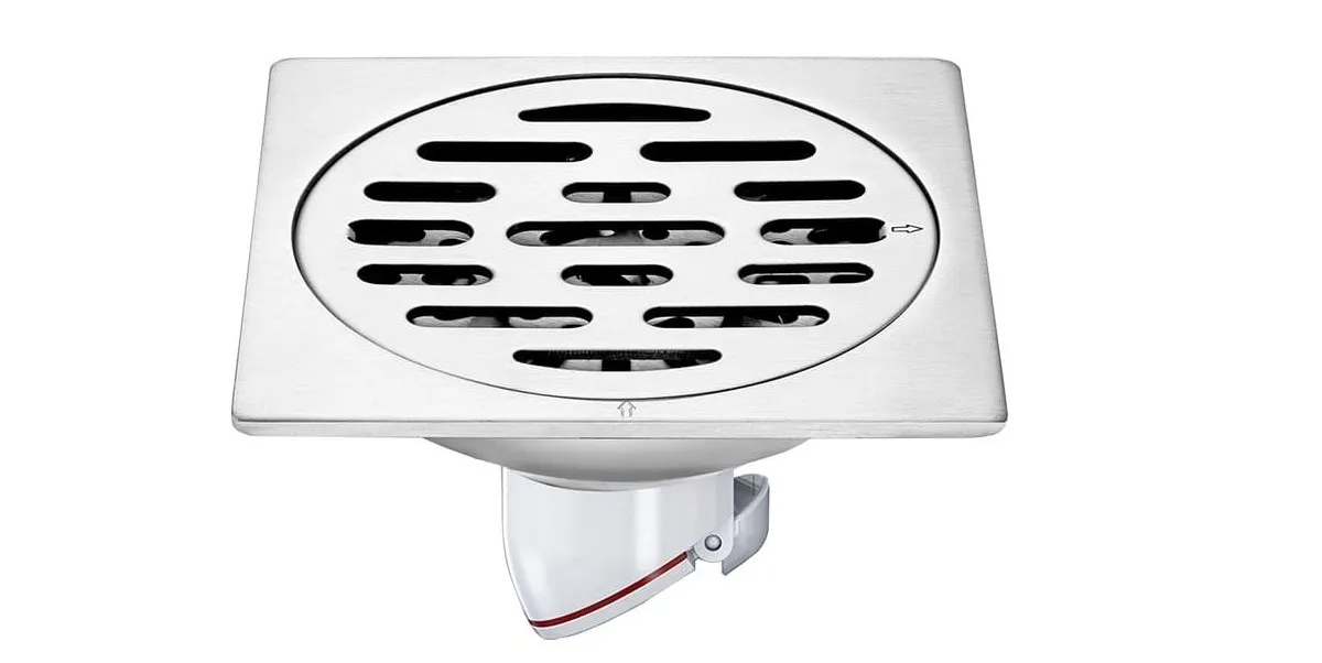 Ga thoát sàn inox 304 chống hôi thoát nước nhanh Hiwin FD-1001