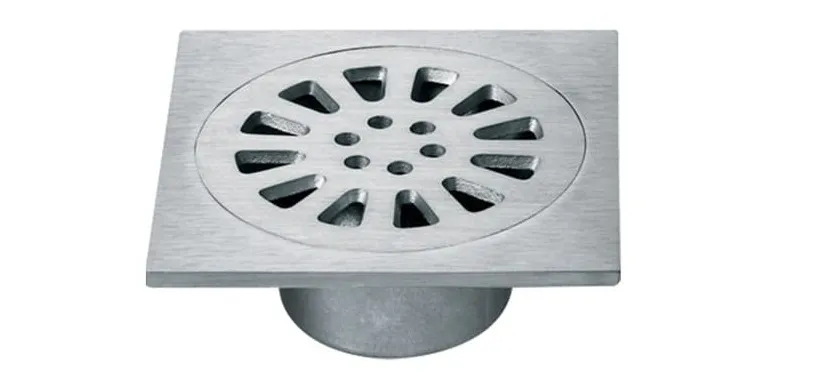 Thoát sàn đúc liền khối inox 304 cao cấp siêu dày dặn Hiwim FD-010