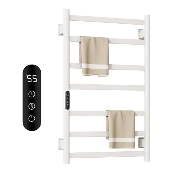 Giàn sấy khăn màu trắng sứ Miken G301W-Wifi (R-L)
