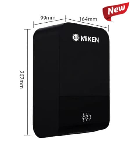 Máy sấy tay mini màu trắng Miken MST-A3912-W