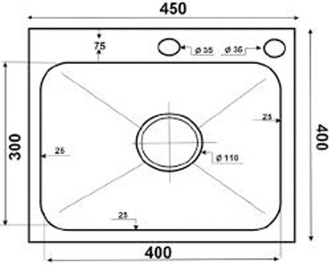Chậu rửa chén Kagol K4540 304