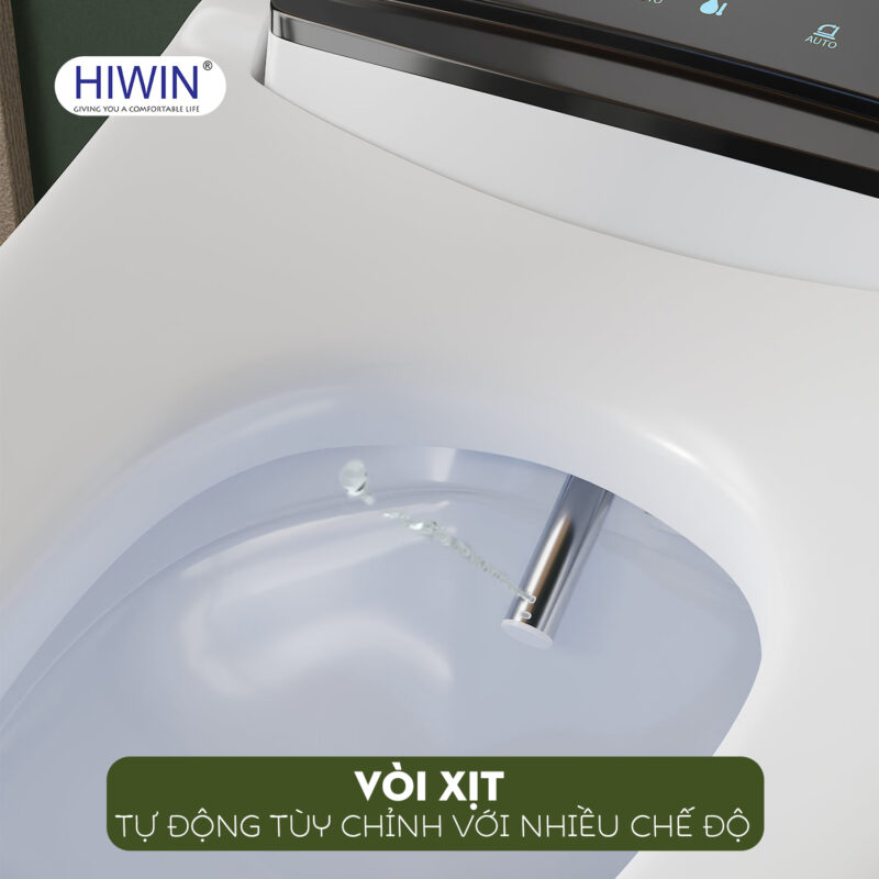 Bồn cầu thông minh cao cấp Hiwin MT-888