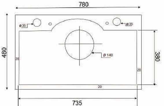 Chậu rửa chén Kagol K7848 304