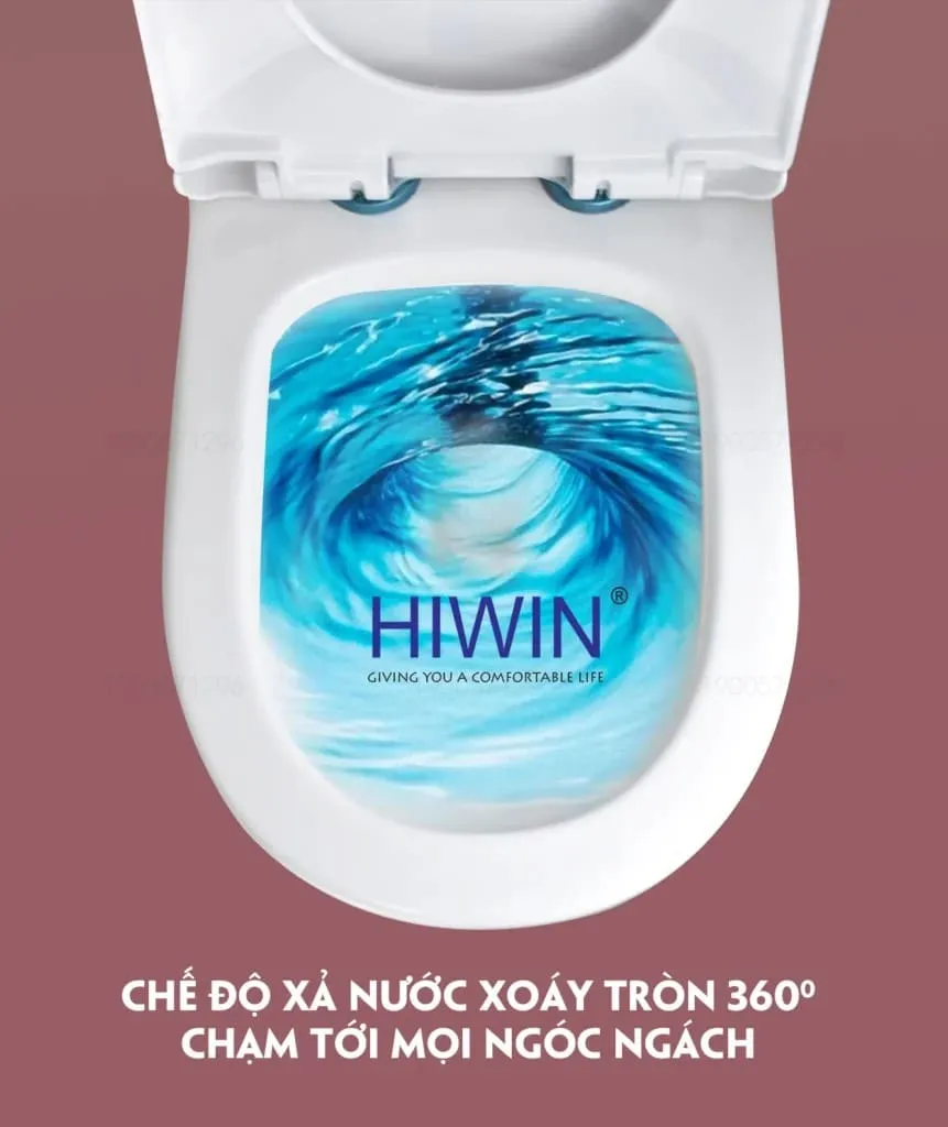 Bồn cầu nguyên khối cao cấp HIWIN MT-2060