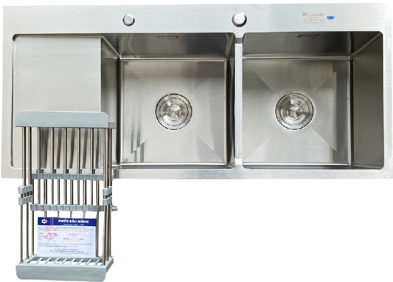 Chậu rửa bát Kagol K10045 Bàn Trái 304
