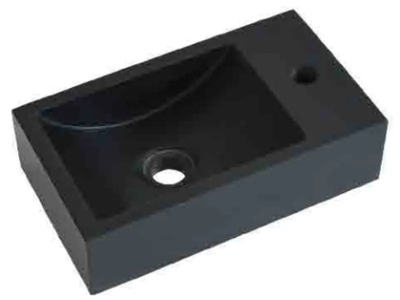 Chậu lavabo bằng đá tự nhiên Kanly MAR25Bi