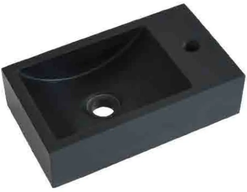 Chậu lavabo bằng đá tự nhiên Kanly MAR25Bi