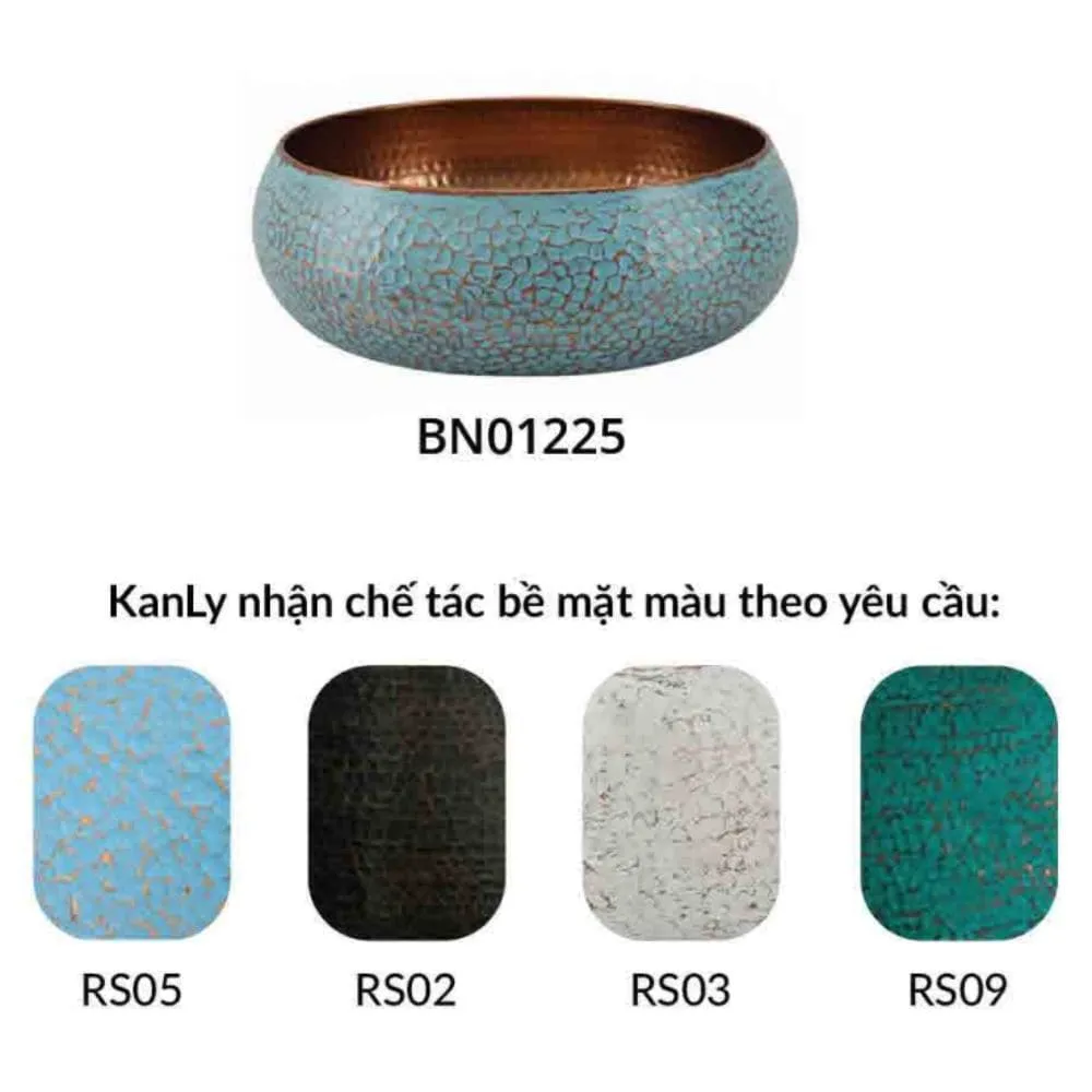 Chậu Ngâm Chân Bằng Đồng Kanly BN01225