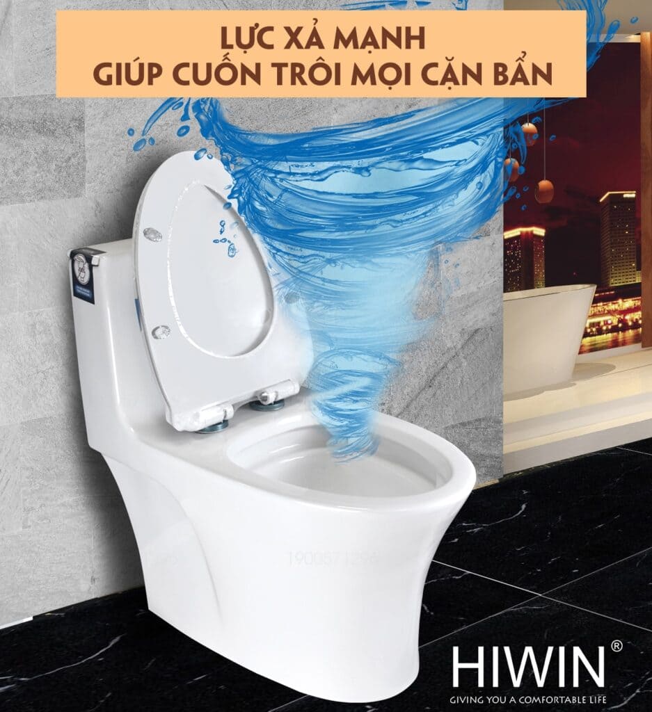 Bồn cầu nguyên khối cao cấp HIWIN MT-2060