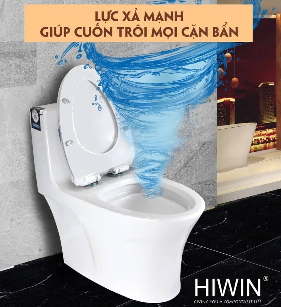 Bồn cầu nguyên khối cao cấp HIWIN MT-2060