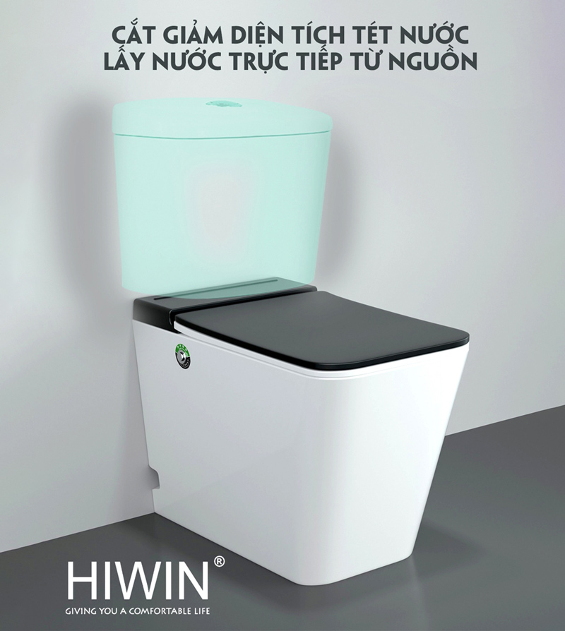 Bồn cầu không két nước Hiwin MT-6040W