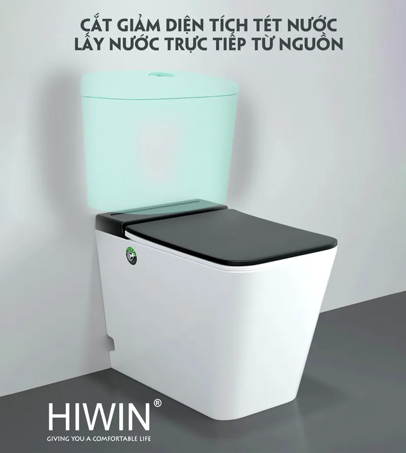 Bồn cầu không két nước Hiwin MT-6040W