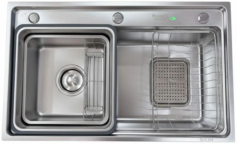 Chậu rửa bát Kagol K7546BT 304