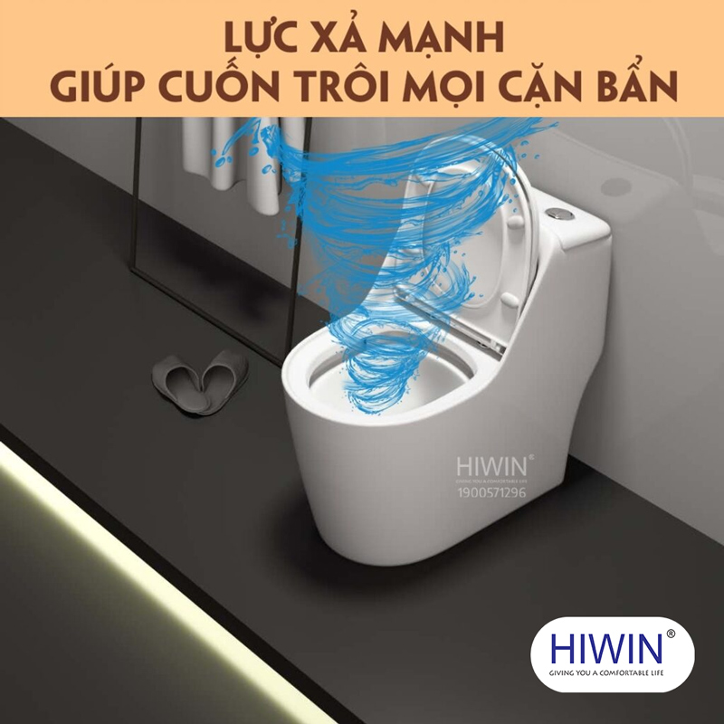 Bồn cầu nguyên khối cao cấp HIWIN MT-2060