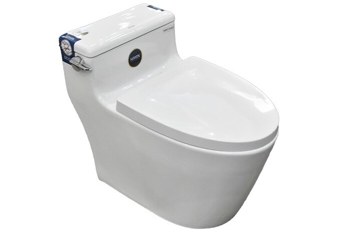 Bồn cầu 1 khối nắp rơi êm Viglacera V829