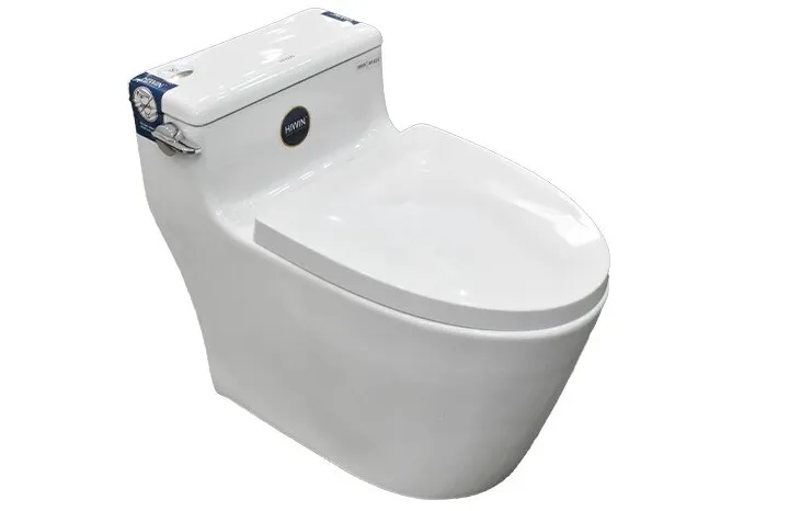 Bồn cầu 1 khối nắp rơi êm Viglacera V829